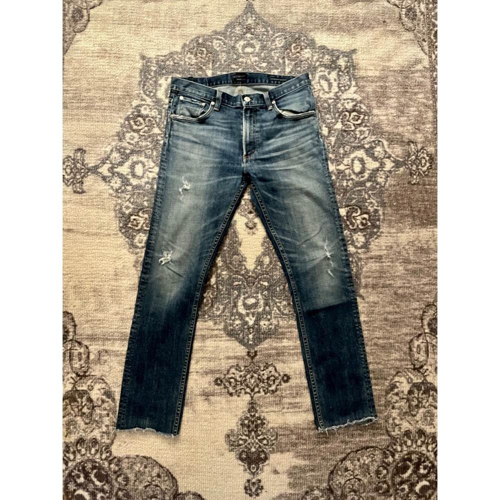 Citizens of Humanity Distressed Blue Jeans